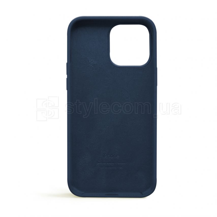 Чехол Full Silicone Case для Apple iPhone 13 Pro Max blue cobalt (36)