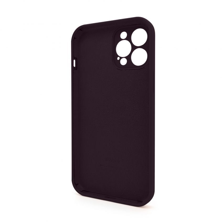 Чехол Full Silicone Case для Apple iPhone 12 Pro Max elderberry (69) закрытая камера