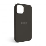 Чохол Full Silicone Case для Apple iPhone 12 Pro Max dark grey (15)