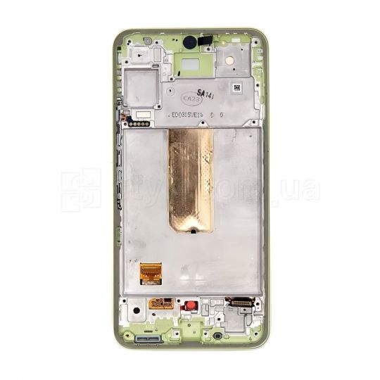 Дисплей (LCD) для Samsung Galaxy A54 5G/A546 (2022) с тачскрином и рамкой green Service Original (PN:GH82-31231C)