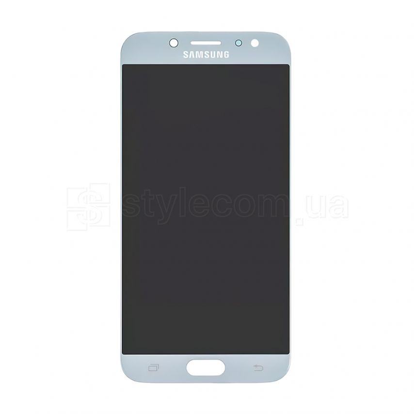 Дисплей (LCD) для Samsung Galaxy J7/J730 (2017) с тачскрином light blue (Oled) Original Quality