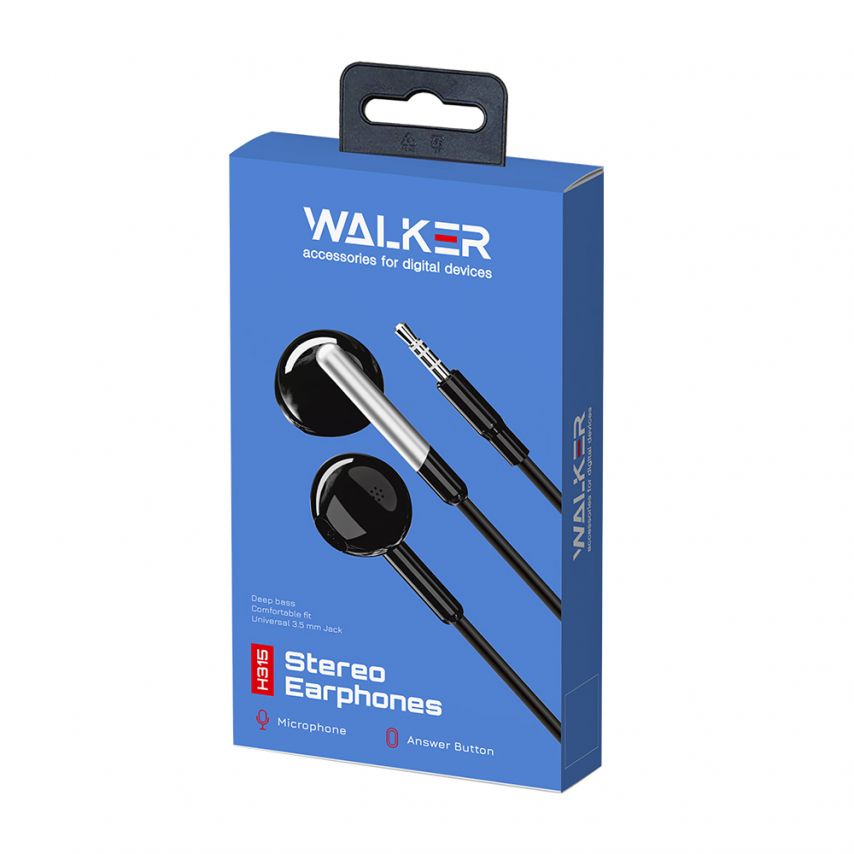 Навушники WALKER H315 black
