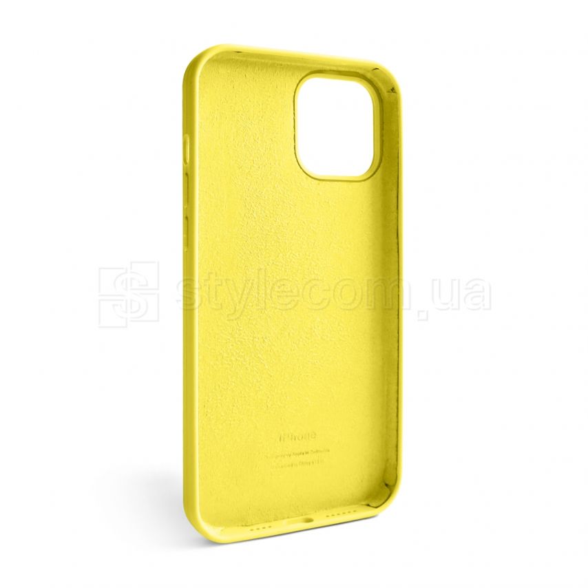 Чохол Full Silicone Case для Apple iPhone 12 Pro Max canary yellow (50)