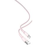 Кабель USB XO NB225 Type-C pink