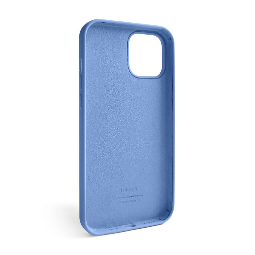Чехол Full Silicone Case для Apple iPhone 12 Pro Max cornflower (53)