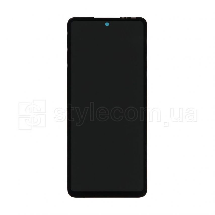 Дисплей (LCD) для Tecno Camon 18 з тачскріном black High Quality