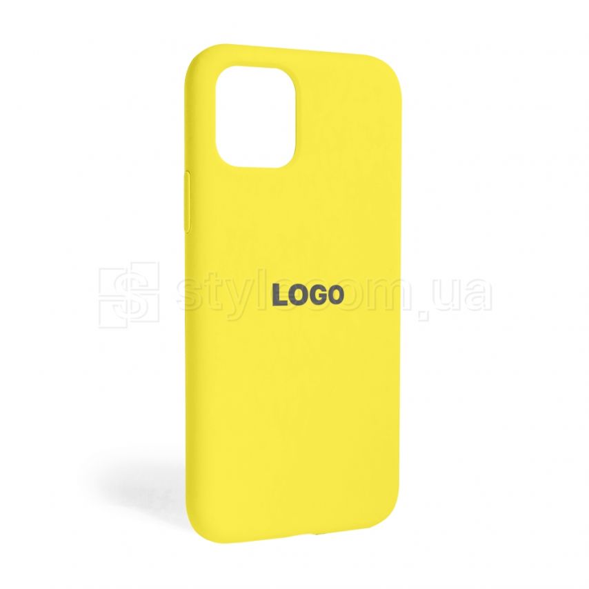 Чехол Full Silicone Case для Apple iPhone 11 canary yellow (50)