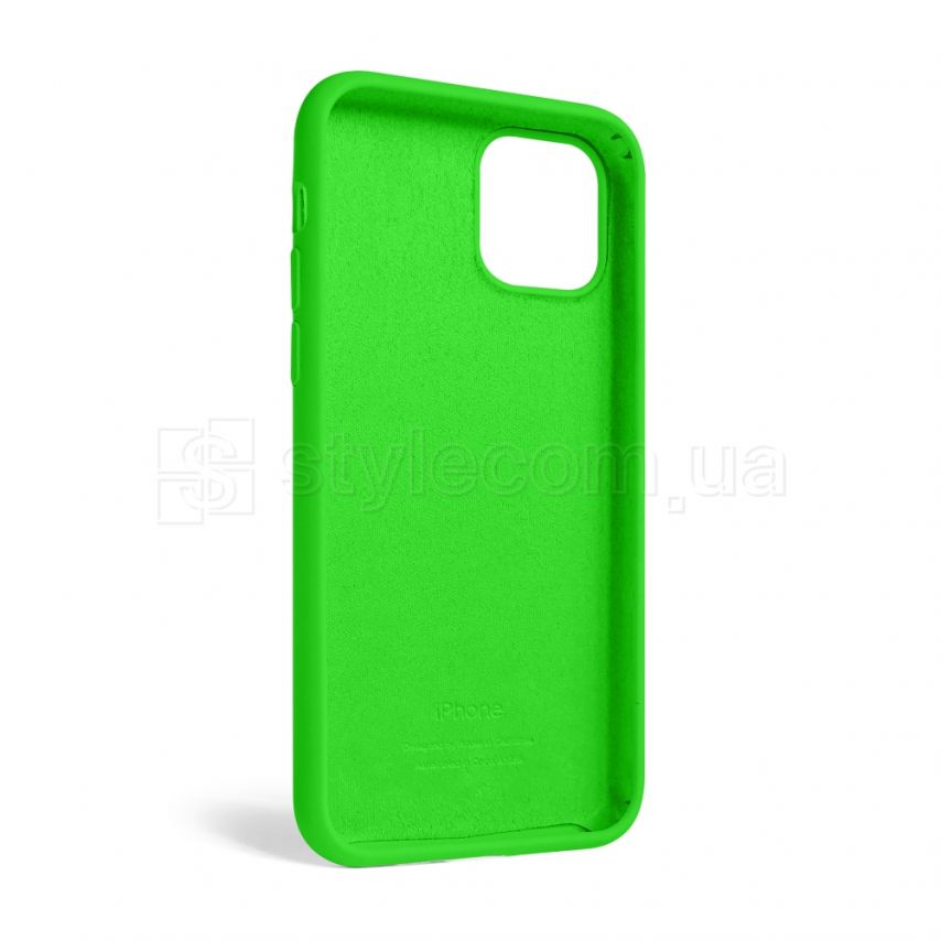 Чехол Full Silicone Case для Apple iPhone 11 Pro shiny green (40)