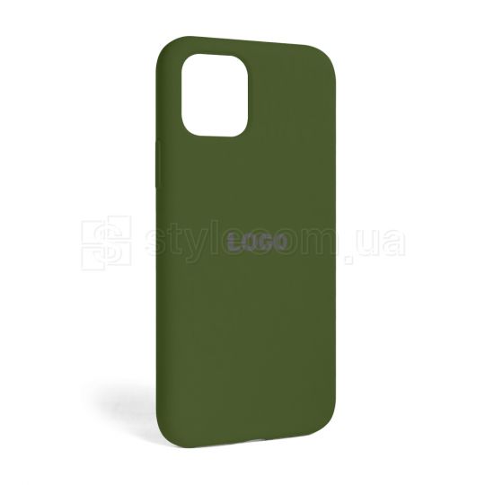 Чехол Full Silicone Case для Apple iPhone 11 Pro army green (45)