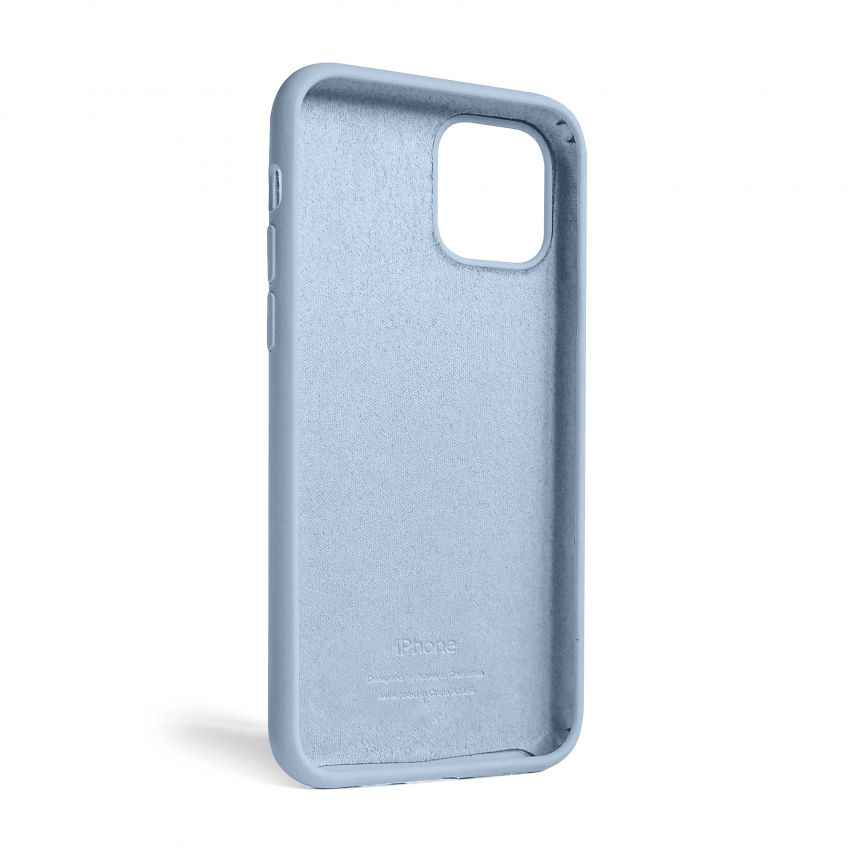 Чехол Full Silicone Case для Apple iPhone 11 Pro sky blue (58)