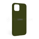 Чехол Full Silicone Case для Apple iPhone 12, 12 Pro forest green (63)