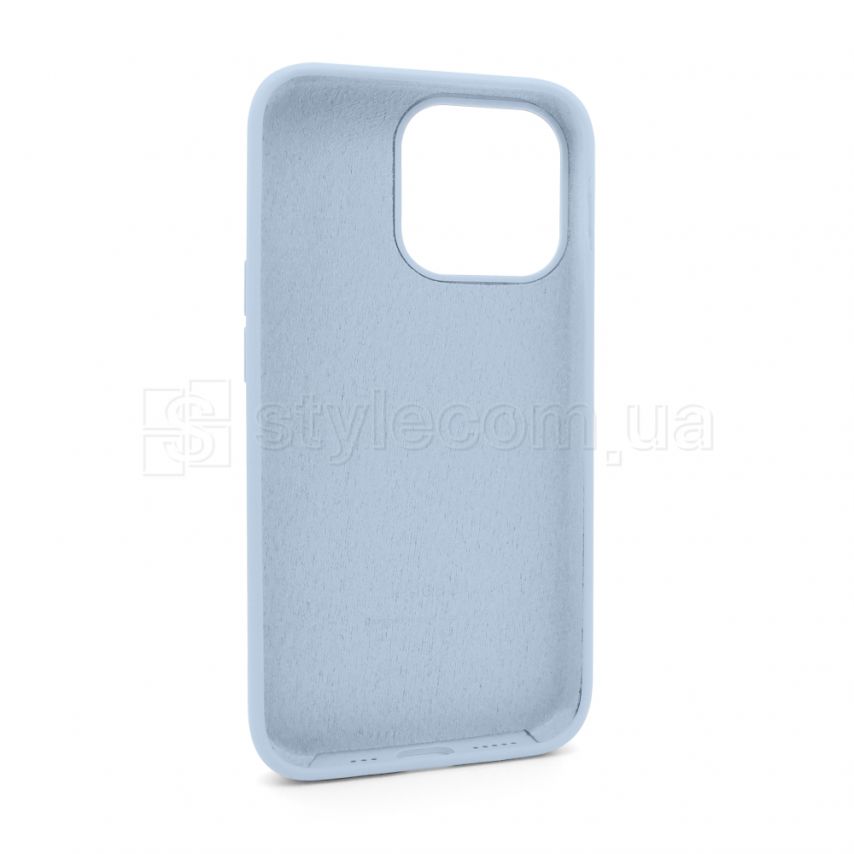 Чохол Full Silicone Case для Apple iPhone 13 sky blue (58)