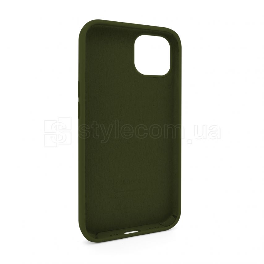 Чехол Full Silicone Case для Apple iPhone 13 forest green (63)