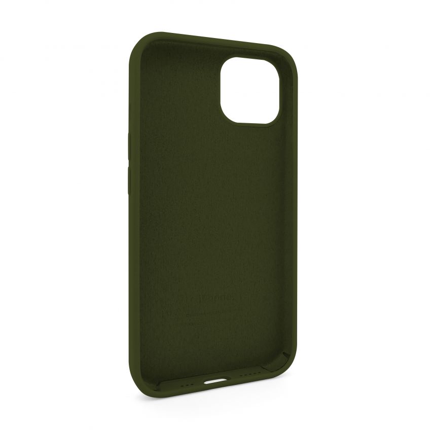 Чехол Full Silicone Case для Apple iPhone 13 Pro forest green (63)