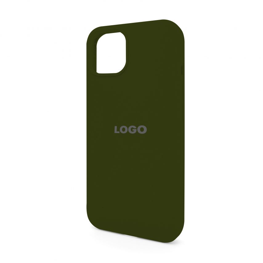 Чехол Full Silicone Case для Apple iPhone 13 Pro forest green (63)