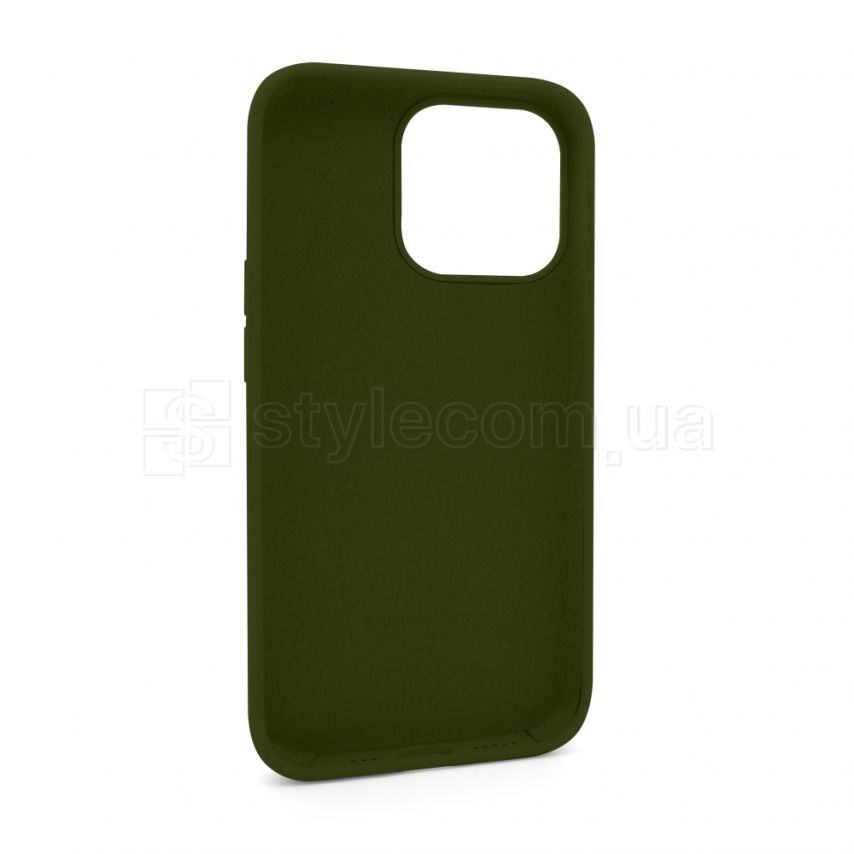 Чохол Full Silicone Case для Apple iPhone 13 Pro forest green (63)