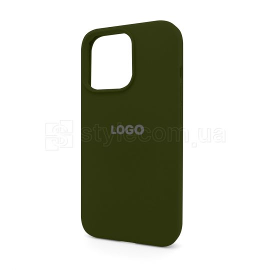 Чехол Full Silicone Case для Apple iPhone 13 Pro forest green (63)
