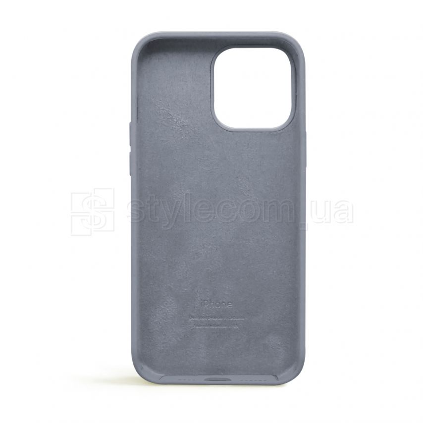 Чехол Full Silicone Case для Apple iPhone 13 Pro Max lavender grey (28)