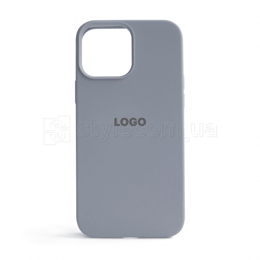 Чохол Full Silicone Case для Apple iPhone 13 Pro Max lavender grey (28)