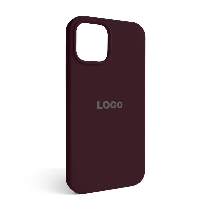 Чехол Full Silicone Case для Apple iPhone 12 Pro Max (57) plum