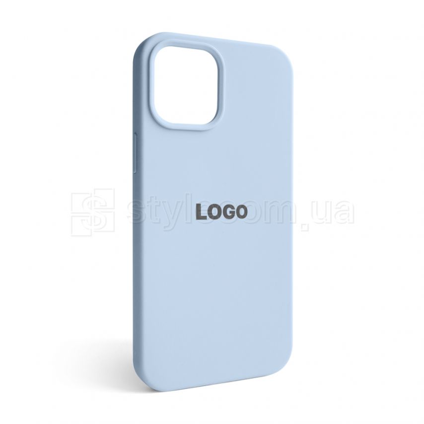 Чохол Full Silicone Case для Apple iPhone 12 Pro Max sky blue (58)