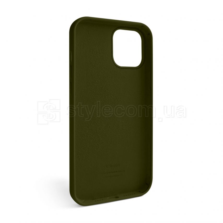 Чехол Full Silicone Case для Apple iPhone 12 Pro Max forest green (63)