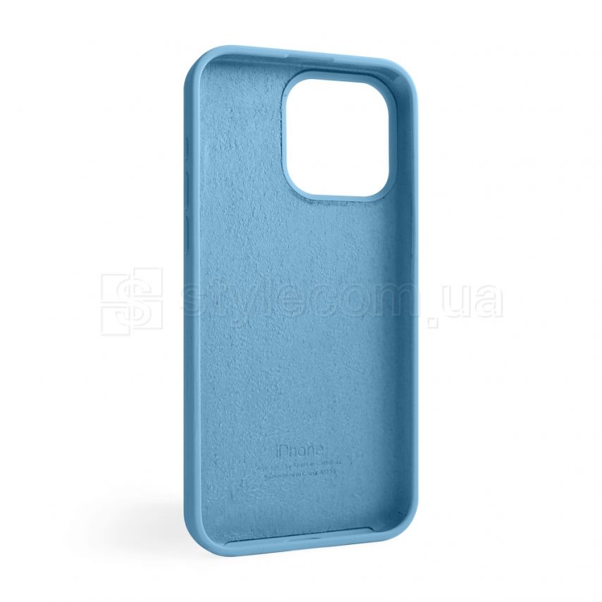 Чехол Full Silicone Case для Apple iPhone 15 Pro Max cornflower (53)