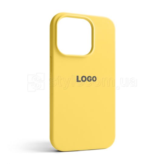 Чохол Full Silicone Case для Apple iPhone 15 Pro yellow (04)