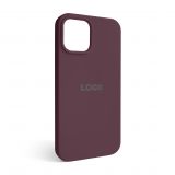 Чехол Full Silicone Case для Apple iPhone 12 Pro Max maroon (42)