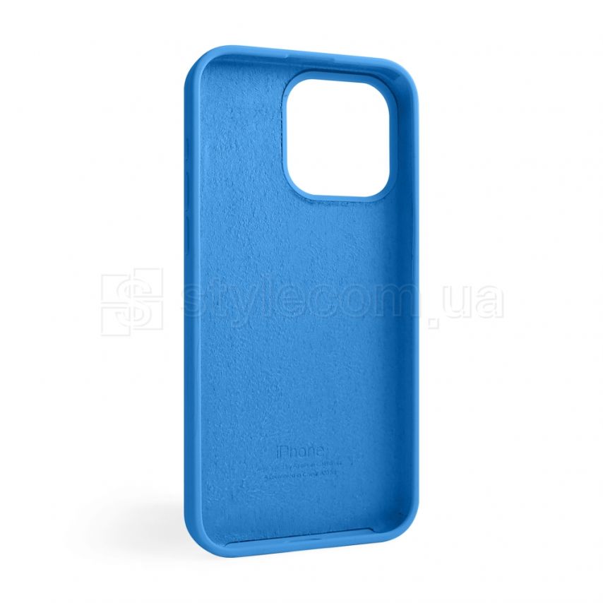 Чехол Full Silicone Case для Apple iPhone 15 Pro Max royal blue (03)