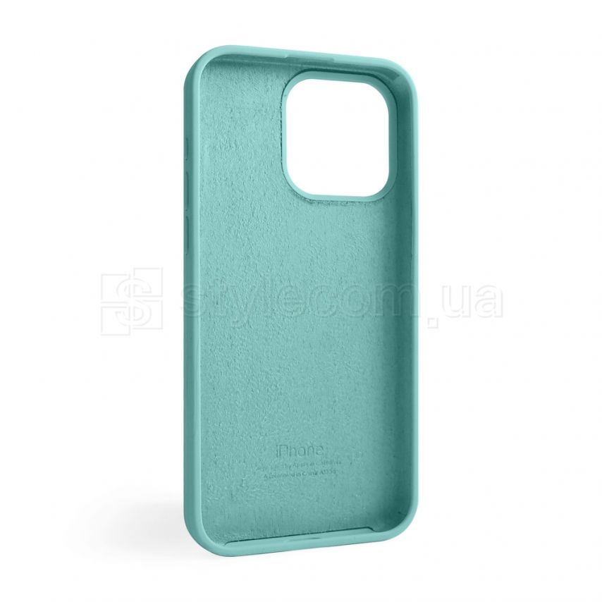 Чохол Full Silicone Case для Apple iPhone 15 Pro Max ice blue (21)