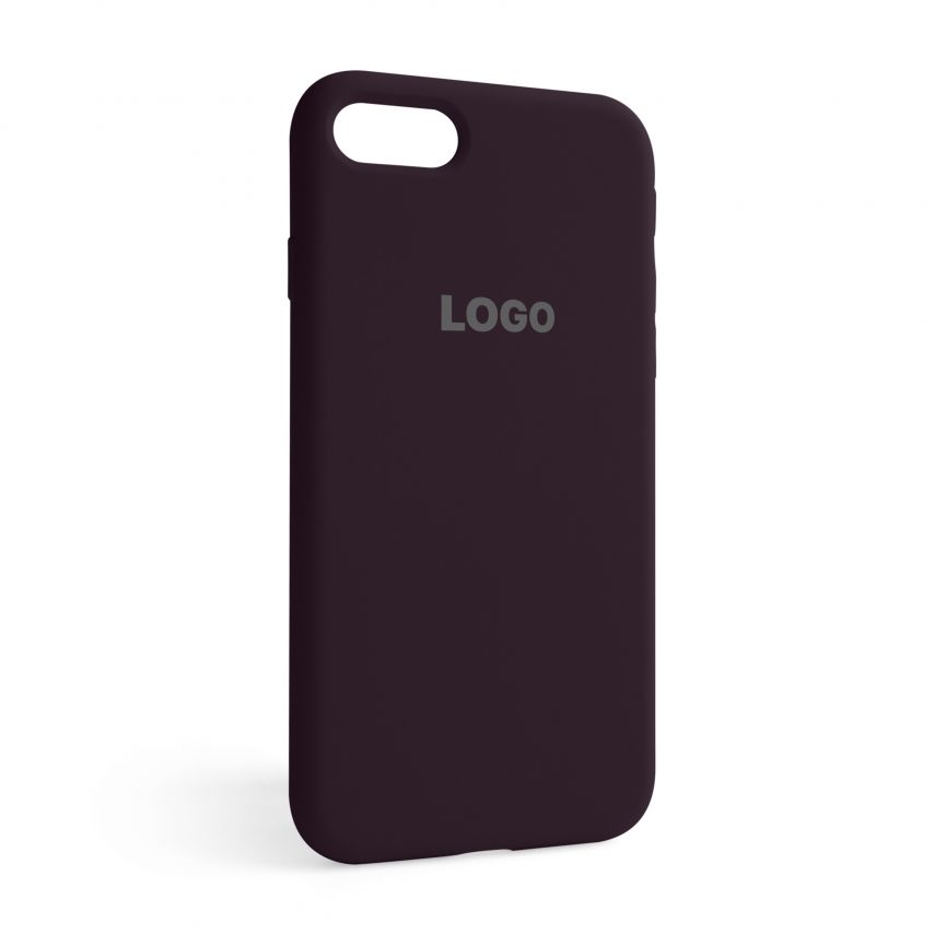 Чохол Full Silicone Case для Apple iPhone 7 elderberry (69)