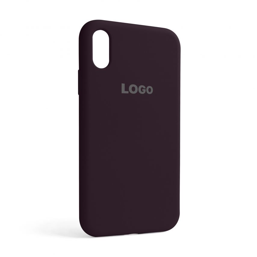 Чохол Full Silicone Case для Apple iPhone Xr elderberry (69)