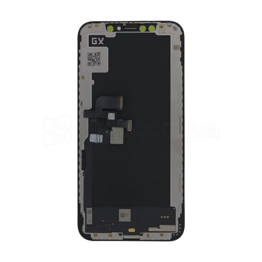 Дисплей (LCD) для Apple iPhone Xs с тачскрином black (Amoled GX-3) Original Quality