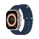 Ремінець для Apple Watch Ultra Ocean Band силіконовий 42/44/45/49 L midnight blue / синій (5) - купити за 120.00 грн у Києві, Україні