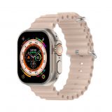 Ремінець для Apple Watch Ultra Ocean Band силіконовий 42/44/45/49 L sand powder / бежевий (11)