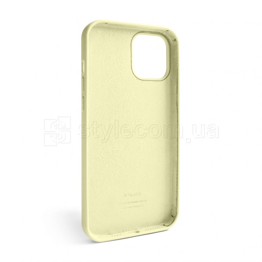 Чохол Full Silicone Case для Apple iPhone 12 Pro Max mellow yellow (51)