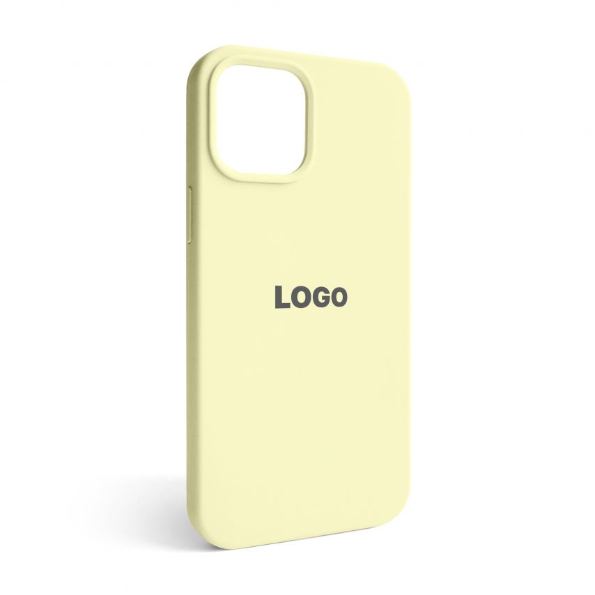 Чохол Full Silicone Case для Apple iPhone 12 Pro Max mellow yellow (51)