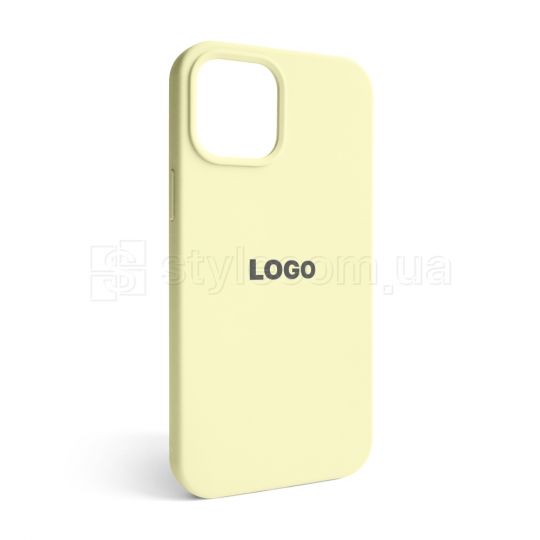 Чехол Full Silicone Case для Apple iPhone 12 Pro Max mellow yellow (51)