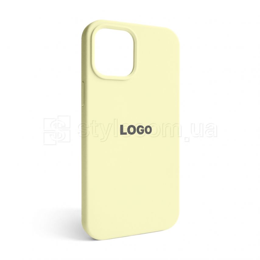 Чехол Full Silicone Case для Apple iPhone 12 Pro Max mellow yellow (51)