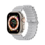 Ремінець для Apple Watch Ultra Ocean Band силіконовий 42/44/45/49 L cloud grey / світло-сірий (13)