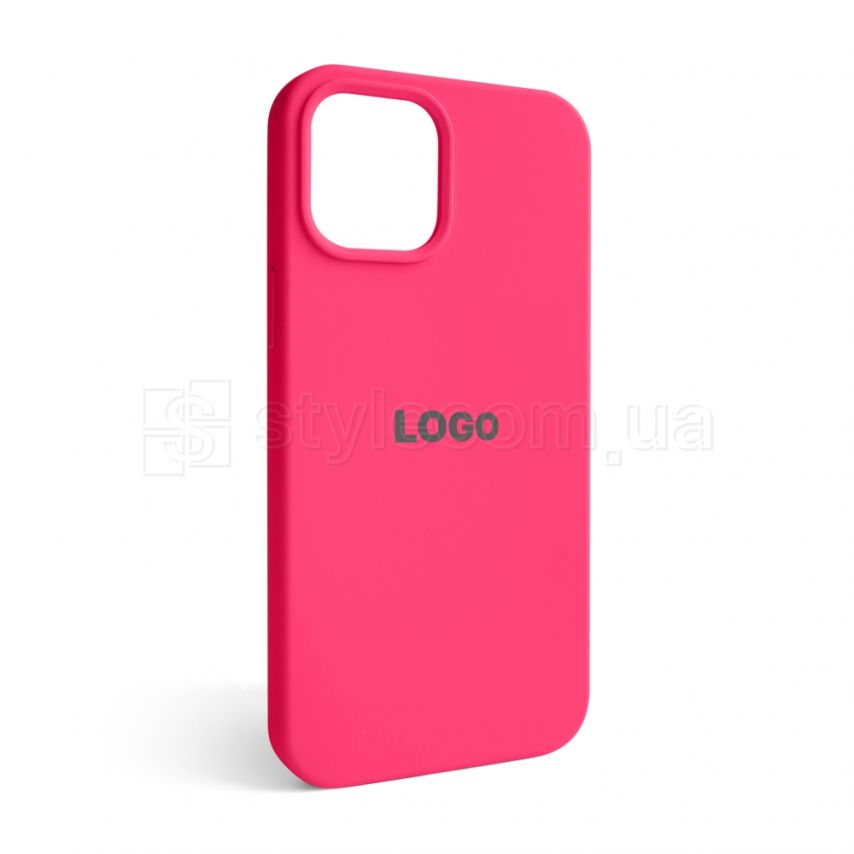 Чехол Full Silicone Case для Apple iPhone 12 Pro Max shiny pink (38)