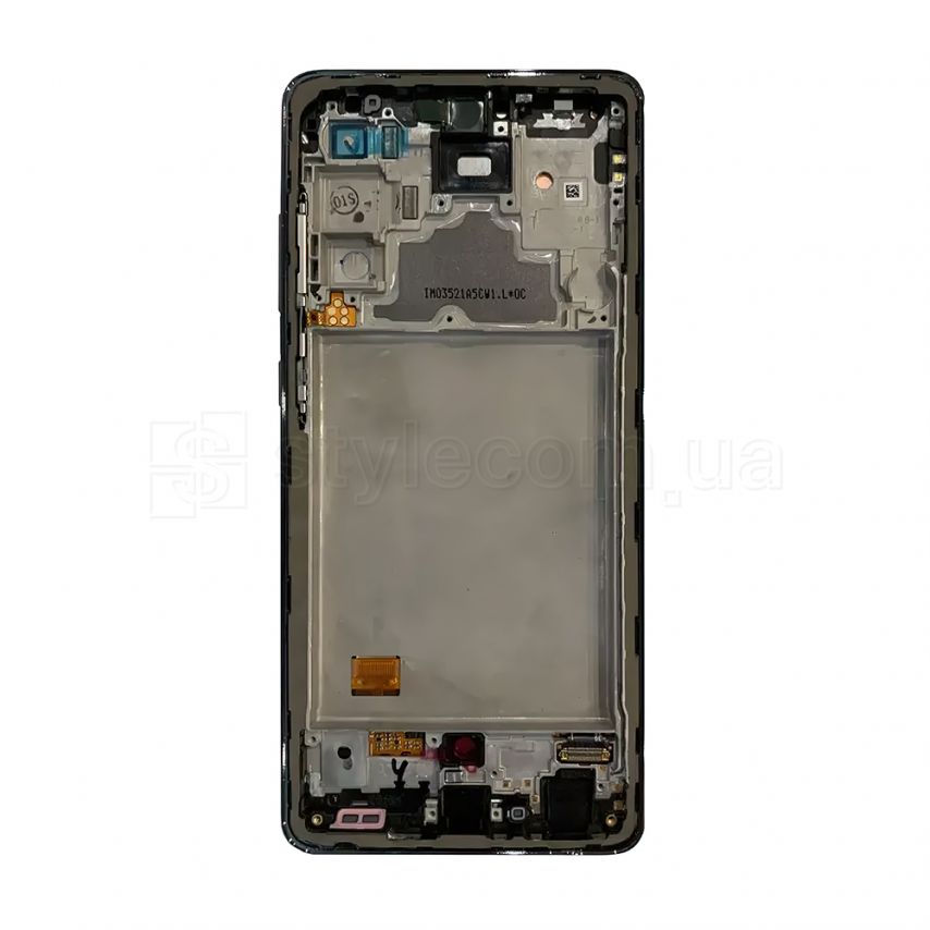 Дисплей (LCD) для Samsung Galaxy A72/A725 (2021) с тачскрином и рамкой black (Oled) Original Quality
