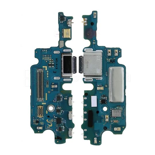 Шлейф (нижняя плата) для Samsung Galaxy Z Fold 2/F916 5G (2020) с разъемом зарядки и микрофоном Service Original (PN:GH96-12839A)