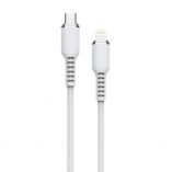Кабель USB WALKER C795 Type-C to Lightning white - купити за 220.00 грн у Києві, Україні
