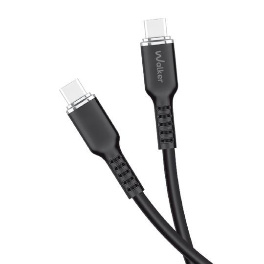 Кабель USB WALKER C795 Type-C to Type-C black - купить за 209.98 грн в Киеве, Украине