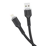 Кабель USB WALKER C795 Lightning black