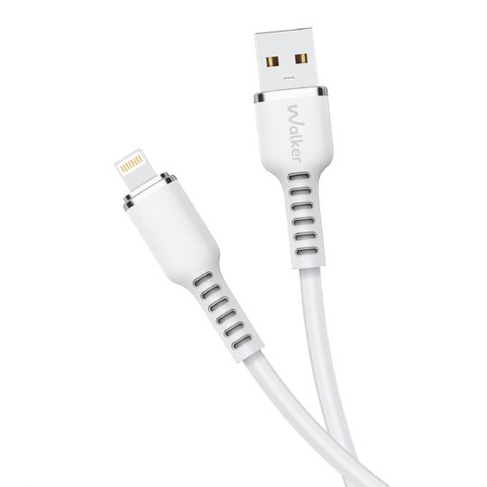 Кабель USB WALKER C795 Lightning white - купити за 170.17 грн у Києві, Україні