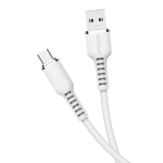 Кабель USB WALKER C795 Type-C white - купити за 170.17 грн у Києві, Україні