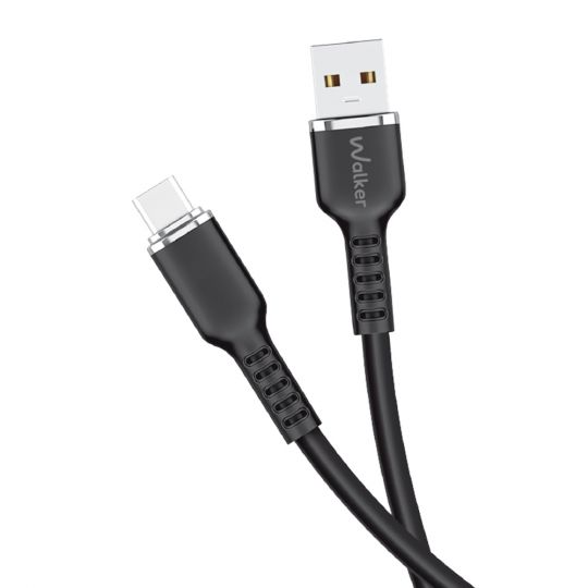Кабель USB WALKER C795 Type-C black - купити за 170.17 грн у Києві, Україні